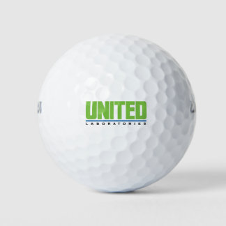 United Laboratories Logo Golf Balls Golfball