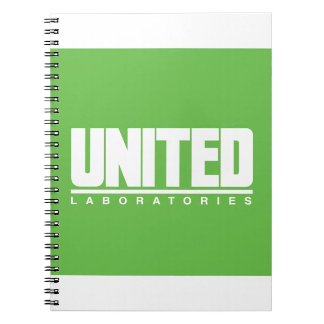 United Laboratories Spirituosen Notebook Notizblock (Vorderseite)