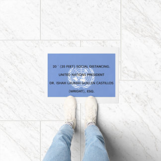 UNITED NATIONS FUßMATTE