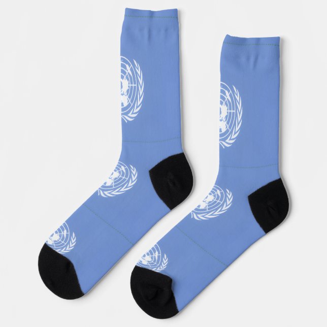 UNITED NATIONS SOCKEN (Linkes Detail)