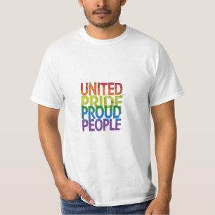 United Pride Patriotischer Männer-T - Shirt