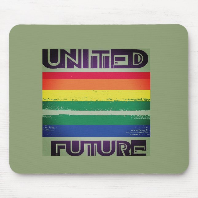 United Pride Proud Future Mousepad (Vorne)