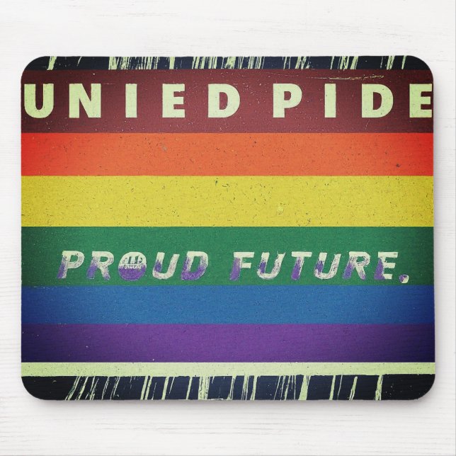 United Pride Proud Future Mousepad (Vorne)