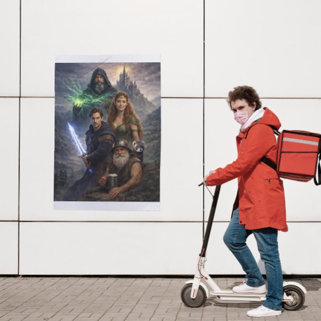 United Races Epic Scene Poster | Fantasy Unity Art (Von Creator hochgeladen)