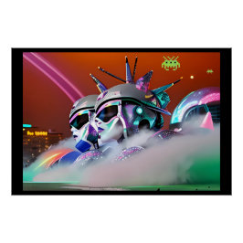 United Space Invasion Force Poster