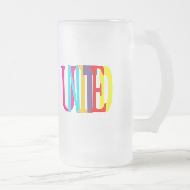 United Squared Mattiert Tasse (Rechts)