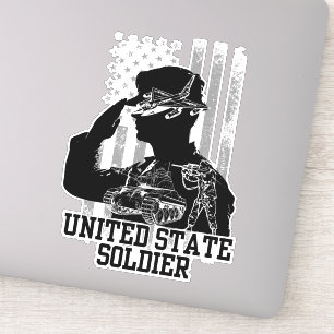 United Staat Soldier Aufkleber