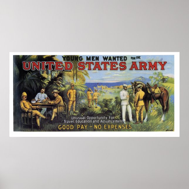 United Staaten Army Poster (Vorne)