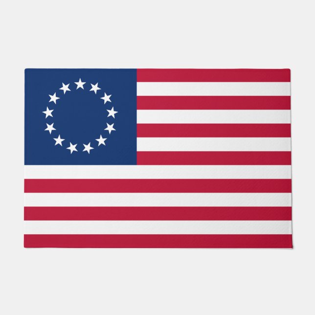 United Staaten Betsy Ross Flag Fußmatte (Vorderseite)