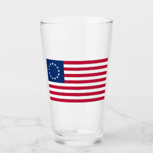 United Staaten Betsy Ross Flag Glas