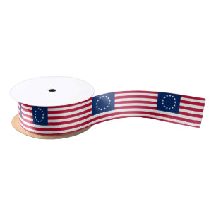 United Staaten Betsy Ross Flag Satinband