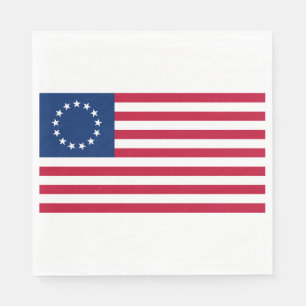 United Staaten Betsy Ross Flag Serviette
