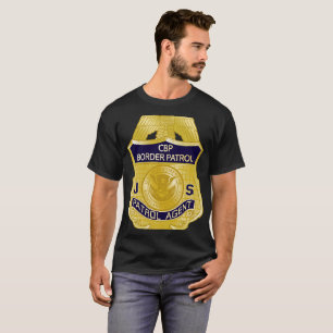 United Staaten Border Patrol Abzeichen Immigration T-Shirt