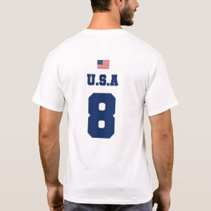 United Staaten Football Soccer Team USMNT#8 T - Sh T-Shirt
