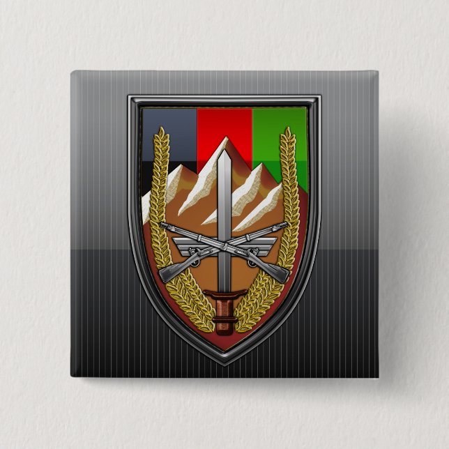 United Staaten Forces Afghanistan Button (Vorderseite)
