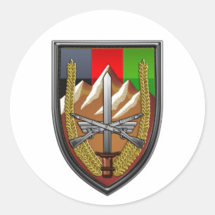United Staaten Forces Afghanistan Runder Aufkleber