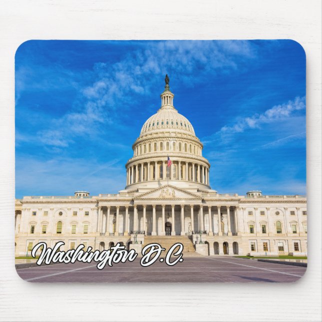 United Staaten Hauptstadt Gebäude, Washington, D.C Mousepad (Vorne)