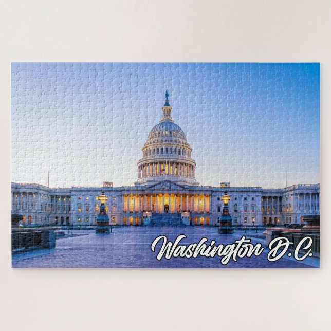 United Staaten Hauptstadt Gebäude, Washington, D.C Puzzle (Horizontal)