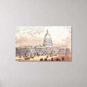 United Staaten Hauptstadt, Washington D.C. Leinwanddruck