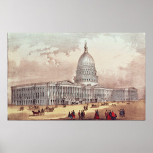 United Staaten Hauptstadt, Washington D.C. Poster