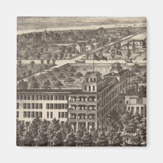 United Staaten Hotel, Atlantic City, NJ Magnet (Vorne)