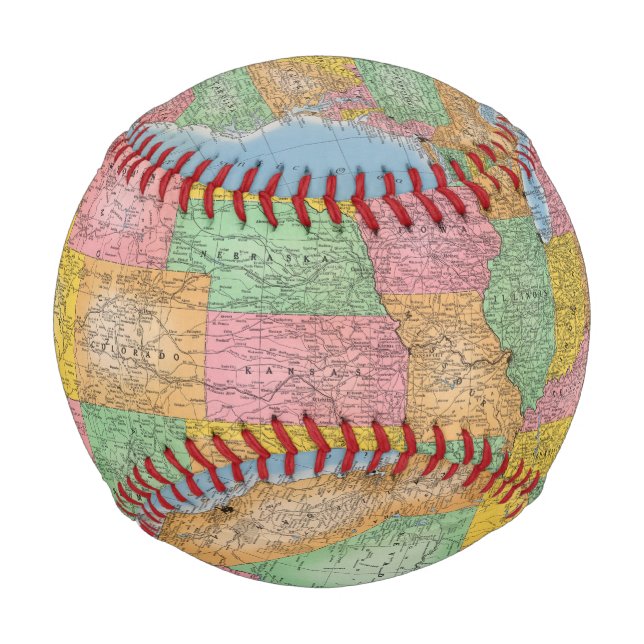 United Staaten Map 3 Baseball (Vorderseite)