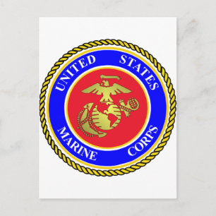 United Staaten Marine Corps Postkarte