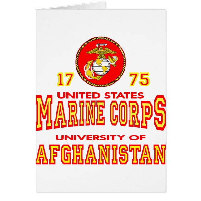 United Staaten Marine Corps University Afghanistan (Vorne)