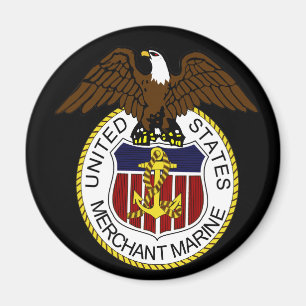 United Staaten Merchant Marine Siegel Sailers Magnet
