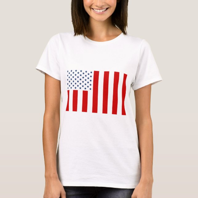 United Staaten Peacetime Flag T-Shirt (Vorderseite)