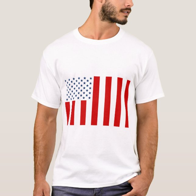 United Staaten Peacetime Flag T-Shirt (Vorderseite)