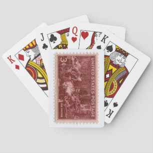United Staaten Postage Briefmarke Deck Playing Car Spielkarten