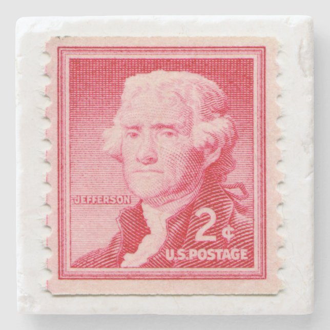 United Staaten Postage Briefmarke Stone Untersetze Steinuntersetzer (Vorderseite)