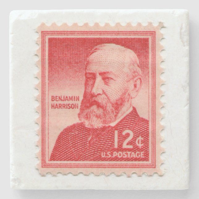 United Staaten Postage Briefmarke Stone Untersetze Steinuntersetzer (Vorderseite)