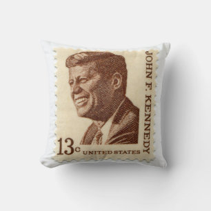 United Staaten Postage Briefmarke Throw Kissen