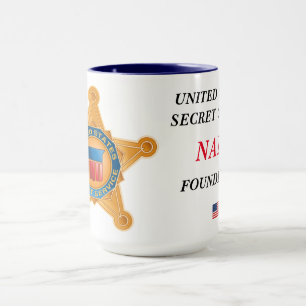 United Staaten Secret Service Tasse