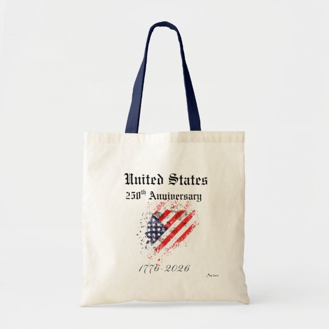 United States 250th Anniversary Tote bag Tragetasche (Vorne)