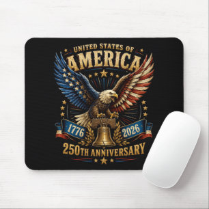 United States America 250. Jubiläum Adler Mousepad