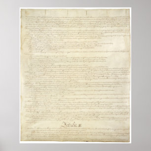 United States Constitution_Pg 2 of 4 Poster