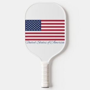 United States of America Flag Pickleball Schläger