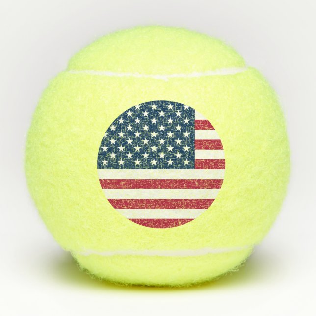 United States of America Tennisbälle (Vorderseite)