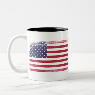 United States of America Zweifarbige Tasse