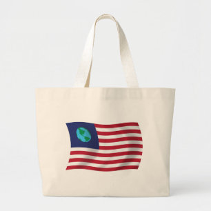 United States of Earth Flag Tragetasche