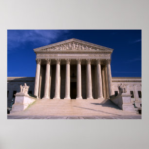 United States Supreme Court Building Poster