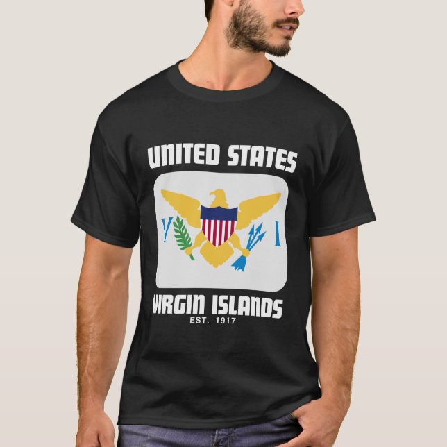 United States Virgin Islands T-Shirt (Vorderseite)
