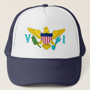 United- States Virgin Islandsflagge Truckerkappe