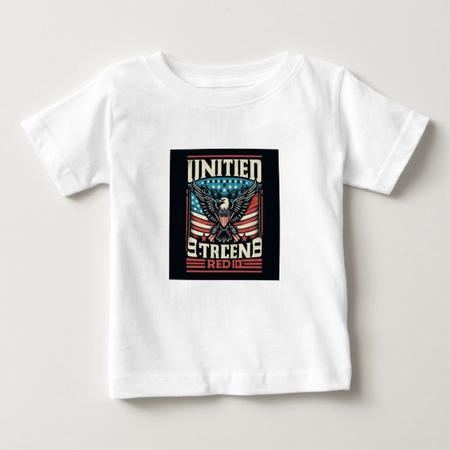 United Strong Proud Baby T-shirt (Vorderseite)