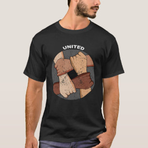United Tolerance simple human simple racism Pullov T-Shirt