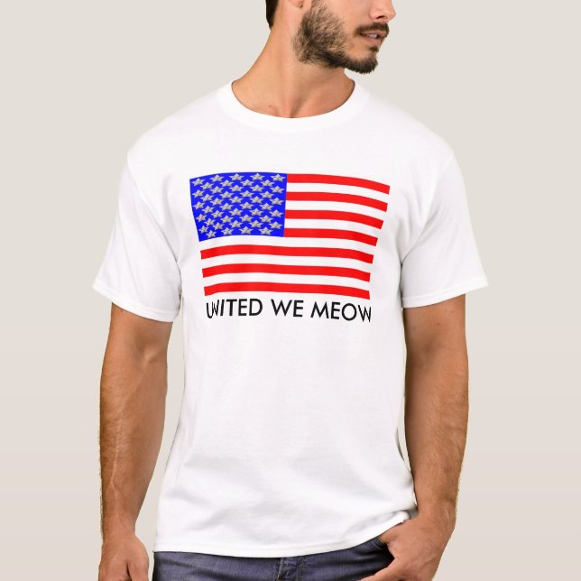 United We Meow T-Shirt (Vorderseite)