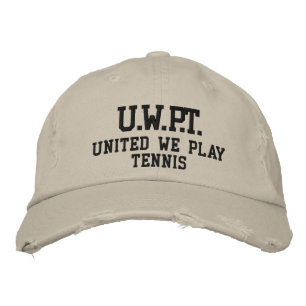 UNITED WE PLAY™ TENNIS BESTICKTE BASEBALLKAPPE